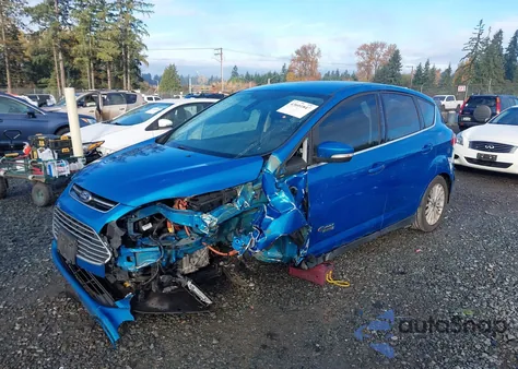 2015 Ford C-Max Energi Sel z USA, uszkodzony, nr VIN 1FADP5CU7FL104913